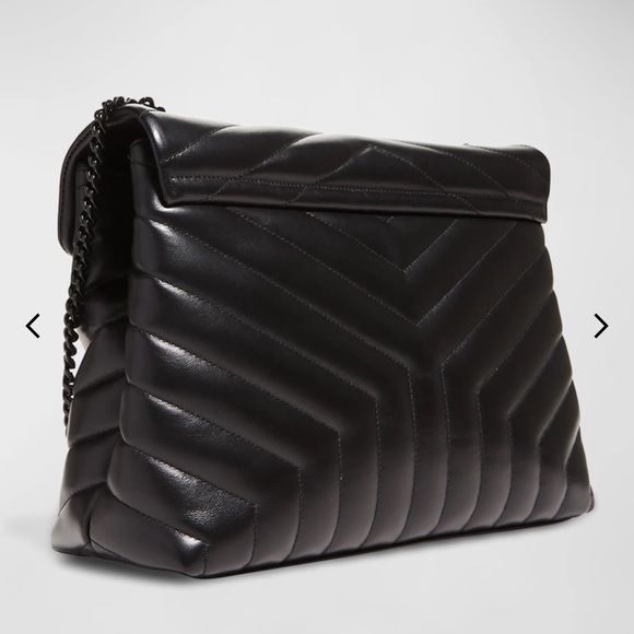 Saint Laurent Loulou Shoulder Bag Medium - black - Great Condition - Picture 3 of 7